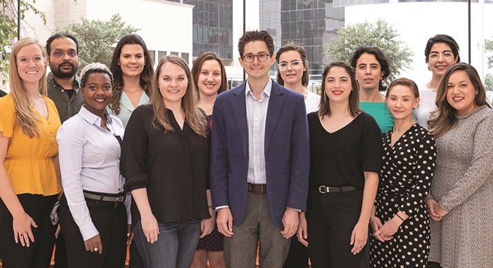 The Dr. John J. Kopchick Research Symposium gives Kopchick fellows like Tristen Tellman (far left) the unique opportunity to organize a lecture series— something that usually only seasoned faculty members get to do.