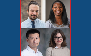 Taylor Halsey, Mikayla Waters, Joseph DeCunha, Ruoyu Wang