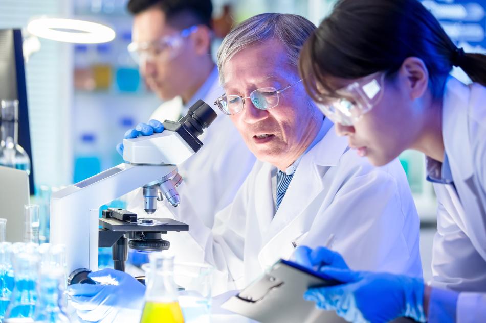 Antibodies attacking a virus Immunology Header