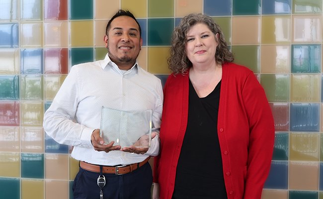 Honoring exceptional service — Oscar Sevilla receives 2025 Melva S. Ramsay Award
