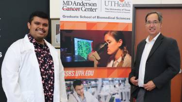 Rolando Vedia earns PhD, helps grow the Therapeutics and Pharmacology Program along the way