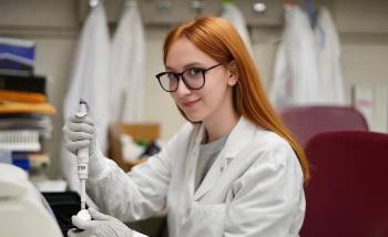 Mekenzie Peshoff explores brain tumor immunology through prestigious NIH fellowship