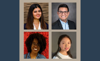 Four GSBS students 2022 UTHealthLeads fellows