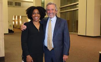 Alums Aundrietta Duncan, PhD, and John Harper, PhD