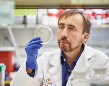 Claudio Soto, PhD, professor and the Huffington Foundation Distinguished Chair in the Department of Neurology with McGovern Medical School at UTHealth Houston. (Photo by UTHealth Houston)