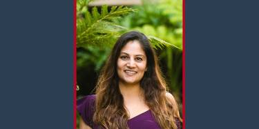 GSBS Alum Krithi Rao Bindal, PhD, selected top leader of influence in the life sciences