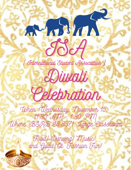 GSBS International Student Association hosts Diwali Celebration