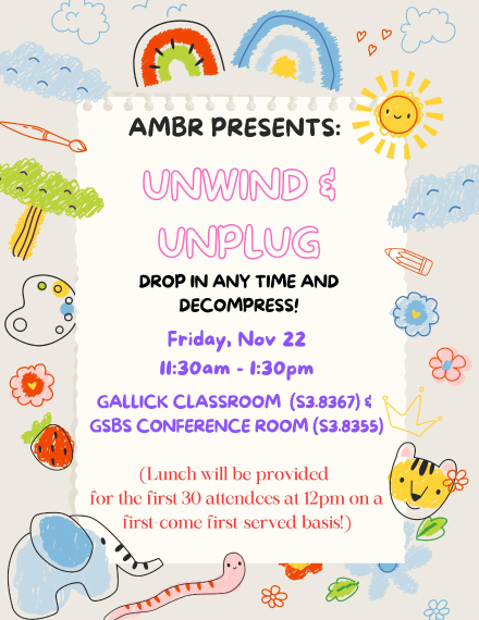 GSBS: AMBR presents Unwind & Unplug